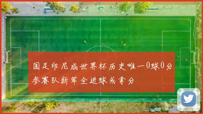 国足印尼成世界杯历史唯一0球0分参赛队新军全进球或拿分
